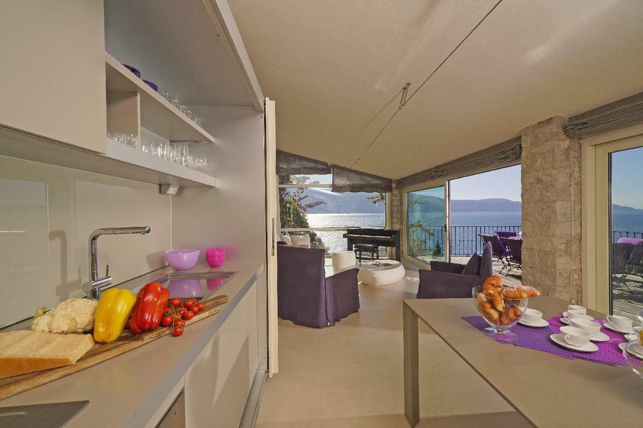 Villa Rachele: Stunning Luxury Villa In Centre Gargnano With Private Pool And Breathtaking Views Kültér fotó