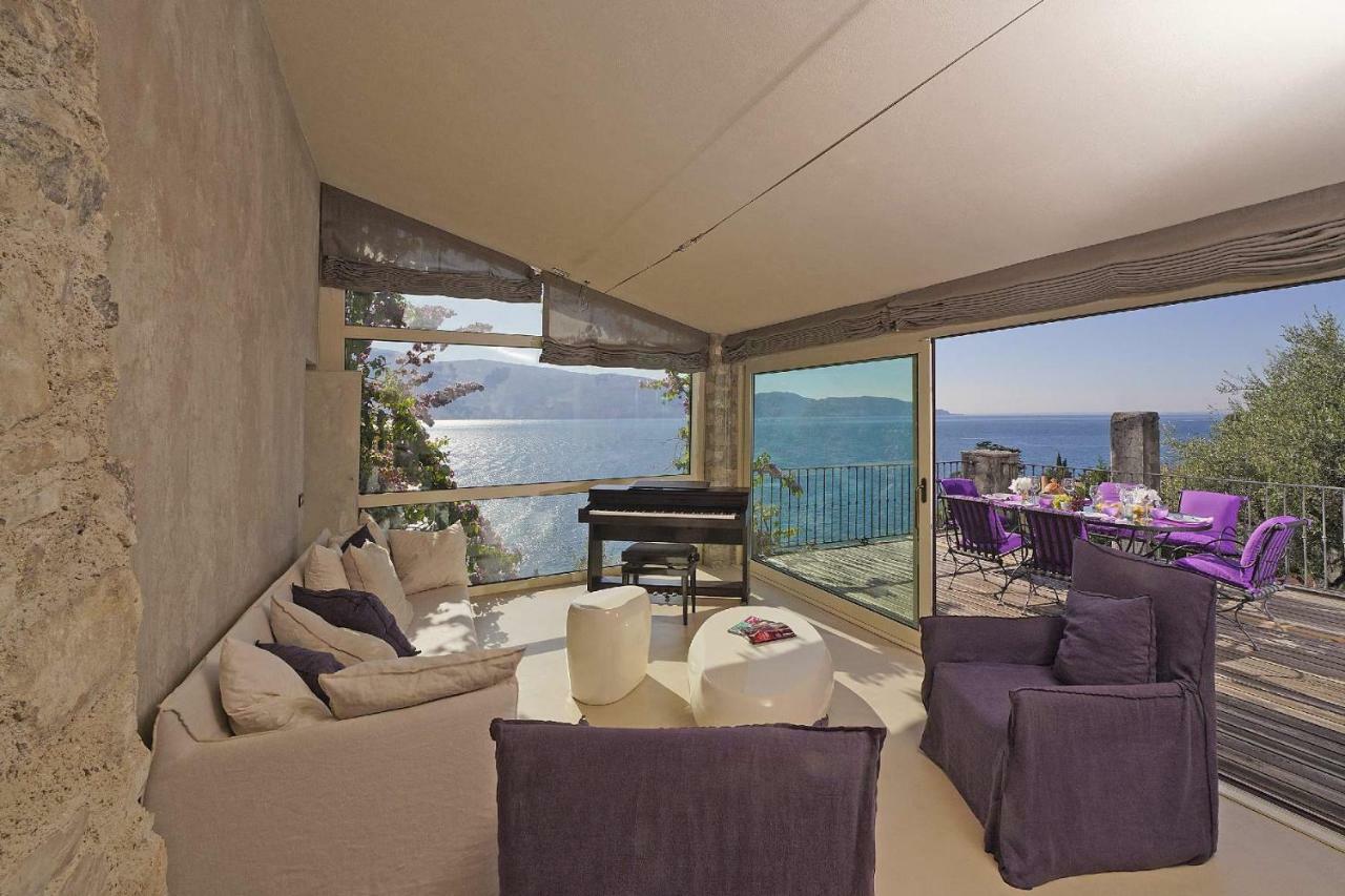 Villa Rachele: Stunning Luxury Villa In Centre Gargnano With Private Pool And Breathtaking Views Kültér fotó