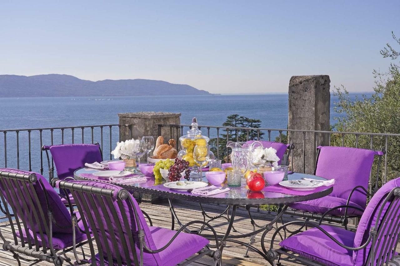 Villa Rachele: Stunning Luxury Villa In Centre Gargnano With Private Pool And Breathtaking Views Kültér fotó