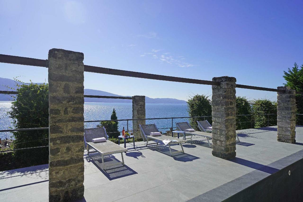 Villa Rachele: Stunning Luxury Villa In Centre Gargnano With Private Pool And Breathtaking Views Kültér fotó