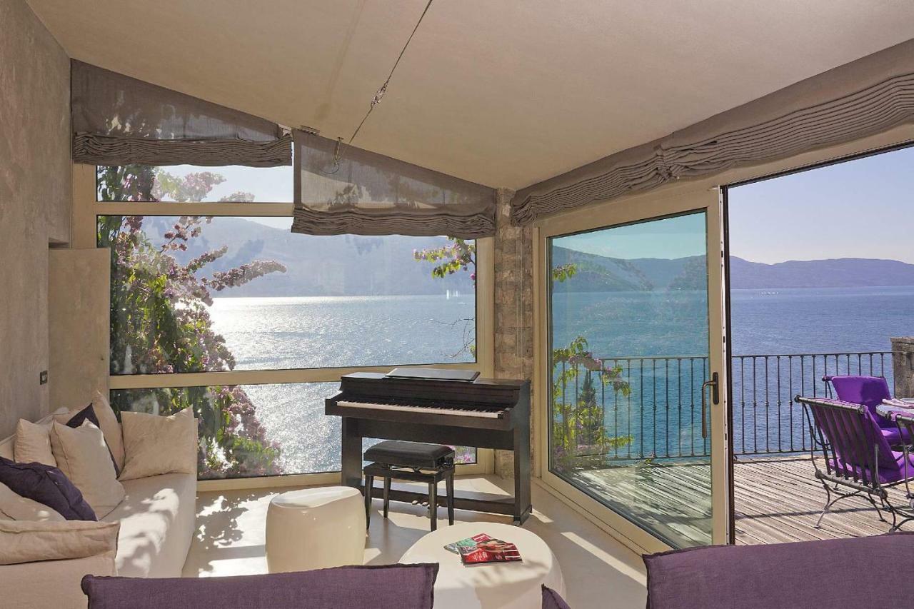 Villa Rachele: Stunning Luxury Villa In Centre Gargnano With Private Pool And Breathtaking Views Kültér fotó