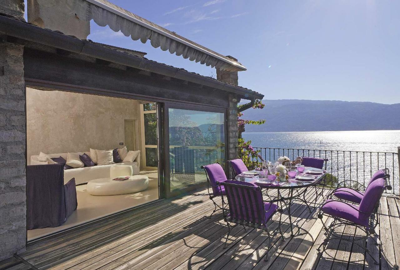 Villa Rachele: Stunning Luxury Villa In Centre Gargnano With Private Pool And Breathtaking Views Kültér fotó