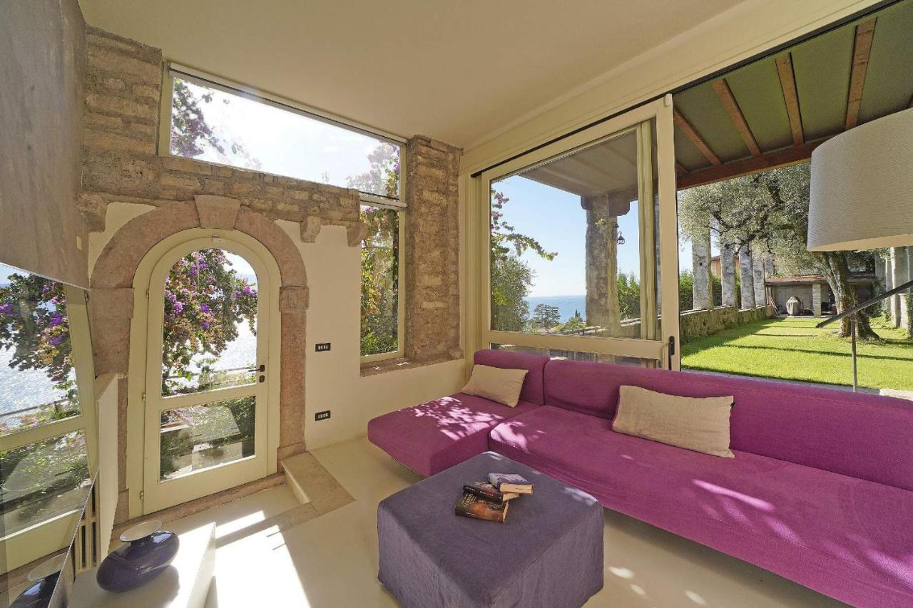 Villa Rachele: Stunning Luxury Villa In Centre Gargnano With Private Pool And Breathtaking Views Kültér fotó